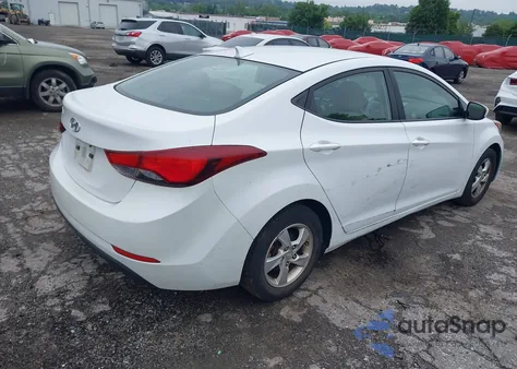 2015 Hyundai Elantra Se from USA, damaged, VIN 5NPDH4AE2FH563803